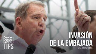 Invasión de la Embajada de Argentina en Venezuela: ¿Qué papel juega Edmundo González en esta trama?