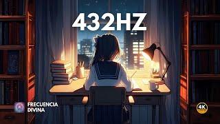 432 Hz Binaural - Música para Estudiar y Concentrarse | 2 Horas de Claridad Mental y Enfoque (4K)