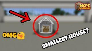 MCPE Tutorials: The Smallest House Ever using Commands