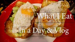 What I Eat in a Day & Cute Vlog on My Day off