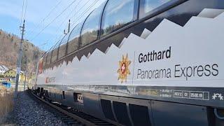 Ennstalbahn: EC 164 "Transalpin" von Graz Hbf nach Zürich HB - mit SBB-Panoramawagen