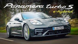 NEW Porsche Panamera Turbo S E-Hybrid Sport Turismo: Road Review | Carfection 4K