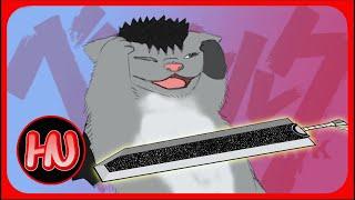 Evil and Insane cat meme - BERSERK