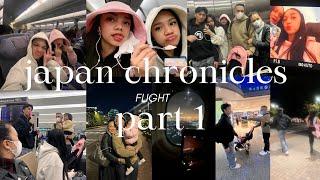 Japan Chronicles-part 1 !! (flights)