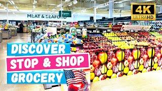  Discover STOP & SHOP Grocery Store in New Jersey, USA [4k Video]