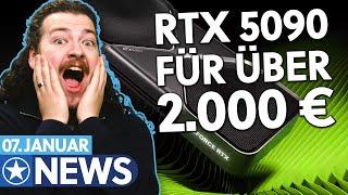 NVIDIA enthüllt RTX 50er-Reihe: Schon im Januar verfügbar!