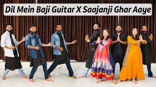 Dil Mein Baji Guitar X Saajanji Ghar Aaye | Group Wedding Dance For Grooms | DhadkaN Group - Nisha