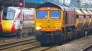 Trains at Doncaster Station, ECML - 11/03/24