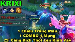 KRIXI mùa 2024 - S3 || Trang Bị + Bảng Ngọc + Phù Hiệu Mạnh Nhất 1 Chiêu Trắng Máu 1 COMBO 1 Mạng