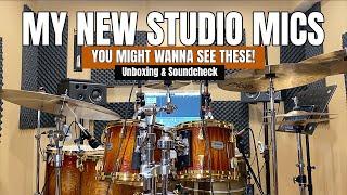 The Best Drum Mics You May Not Have Heard Yet! Unboxing & Soundcheck 