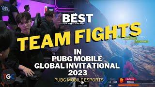 PMWI 2023's Finest: A Showcase of Epic Team Fights! @PUBGMOBILEEsports