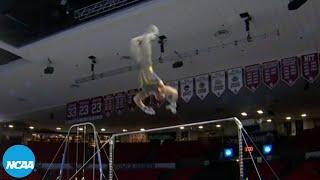 Paul Juda - High bar at 2022 NCAA gymnastics qualifiers