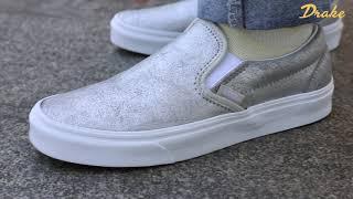 Vans UA Classic Slip-On - Silver - VN0A4BV3TC4