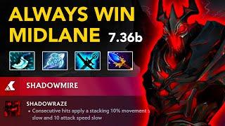 Malrine SHADOW FIEND Mid - Patch 7.36b | Full Gameplay Dota Class