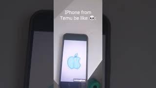 iPhone from Temu be like  #shorts #memes