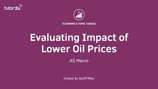 Evaluating Impact of Lower Oil Prices