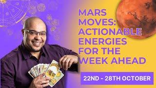 Mars Moves: Actionable Energies for the Week Ahead 22nd -28th October #ReydiantAstrology