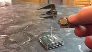 X-Wing Miniatures Tie Phantom LED Cloaking Mod