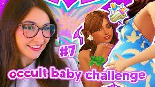 having a baby with a MERMAID in the sims 4 ‍️ occult baby challenge #7