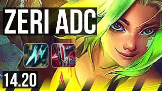 ZERI & Bard vs JHIN & Karma (ADC) | 6/2/4 | KR Master | 14.20