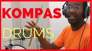 How to play Kompas on drums | Drumcover Debouche - Karizma