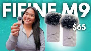 FIFINE M9 Dual Wireless Lav: Seriously CRISP High-End Mic for only $65