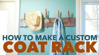 How to Make a Custom Coat Rack
