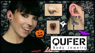 Oufer HALLOWEEN Body Jewelry Haul & Try on! 