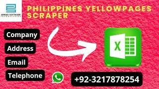 Philippines yellowpages scraper || Web scraping tool for philippines yellowpages