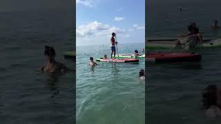 Бирюзовая водичка на пляжах Квариати. Грузия август 2023 #квариати #батуми #грузия