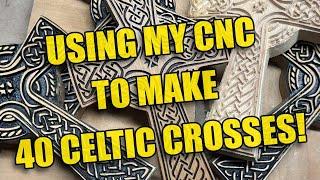 Making 40 Celtic Crosses