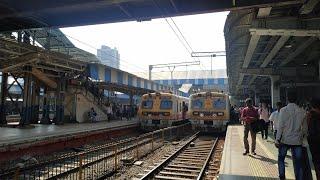 Mumbai Local Train Back To Back Trains