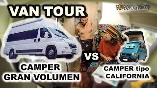 𝐕𝐀𝐍 𝐓𝐎𝐔𝐑  Camper 𝐆𝐑𝐀𝐍 𝐕𝐎𝐋𝐔𝐌𝐄𝐍 𝘷𝘴 Camper 𝐓𝐢𝐩𝐨 𝐂𝐀𝐋𝐈𝐅𝐎𝐑𝐍𝐈𝐀 