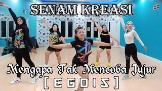 Senam Kreasi Dangdut Remix EGOIS || Choreo Watik Primadona