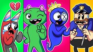 10 GARTEN OF BANBAN, RAINBOW FRIENDS & BARRY PRISON RUN ANIMATIONS!