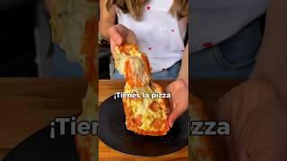 La PIZZA MÁS FÁCIL DEL MUNDO  #recetas #recetasfaciles #pizza #pizzalover #recetascaseras