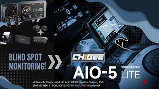 Chigee AIO-5 Lite Review | Best Motorcycle GPS | Carplay & Android Auto