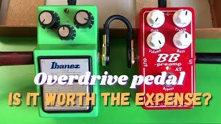 Xotic BB preamp AT vs Ibanez TS9 - Overdrive pedal