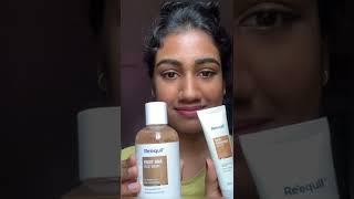 Re’equil Fruit AHA Face Wash and Skin Radiance cream 6 weeks review. Before/After results. #reequil