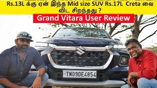 Grand Vitara User Review - Value for money variant Sigma | Mileage? Performance? | Birlas Parvai