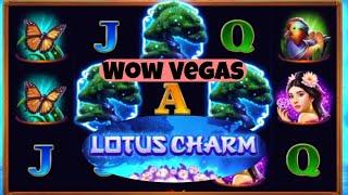 Back to back bonus on 🪷 LOTUS CHARM 🪷 FIRST TRY #akslotvideos #bigwin #onlineslot #wowvegas