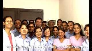 Actor Virendra Saxena at Dr. A's Clinic
