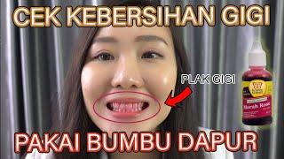 TUTORIAL CEK KEBERSIHAN GIGI PAKAI BUMBU DAPUR