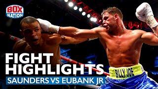 Billy Joe Saunders vs Chris Eubank Jr | Fight Highlights