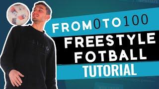 Learn freestyle football from beginner to professional with Ahmadreza