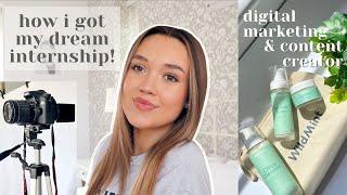 how i got my dream internship + i'm moving to london!  application + manifesting tips! 