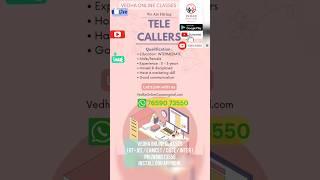 Tele Caller job Vacancies in Ecil, Hyderabad #telecaller