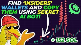 FIND 'INSIDERS' WALLETS ON SOLANA | BEST COPY TRADING AI BOT!