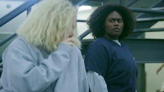 Tasha "Taystee" beats up badison murphy scene ( orange is the new black) s7e3