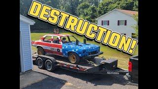 The NNKH Chevy Nova gets built for a Demolition Derby!